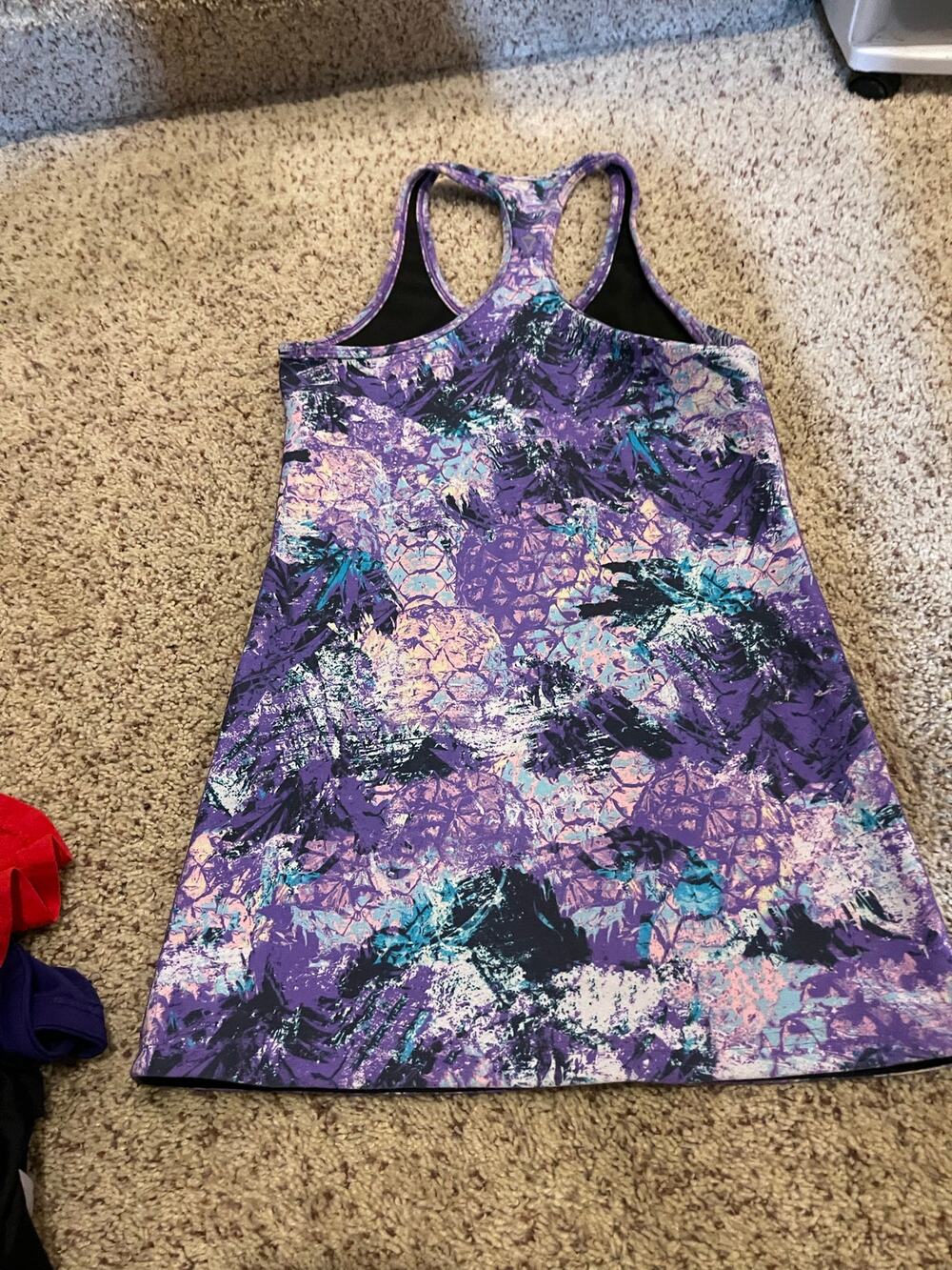 Athleta girl large racerback reversible tank